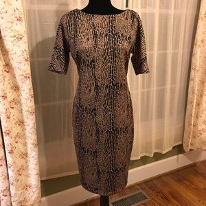 Philosophy animal print dress